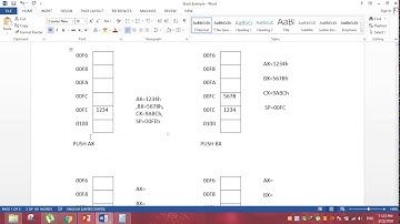 Stack Microprocessor 8086 - part 2 ( Bangla Tutorial)