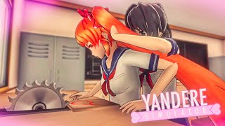 METTRE LA TETE DOSANA SUR UNE SCIE CIRCULAIRE  Yandere Simulator