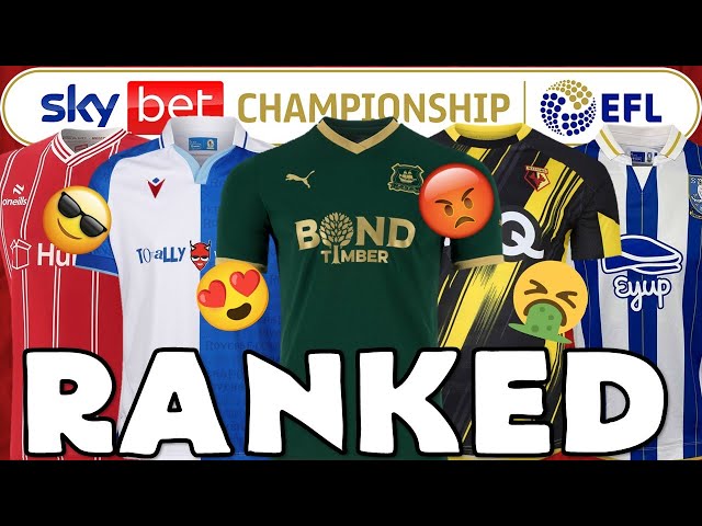 EFL  2023-24 English Football League Kits - Best and Blurst - The Gurgler