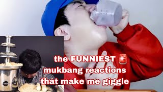 the FUNNIEST mukbang reactions that make me giggle