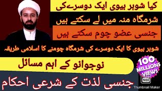 Jinsi Masail | Shadi Shuda Man & Woman | By Allama Mughees Ul Hassan Najfi | Wrah Azadari
