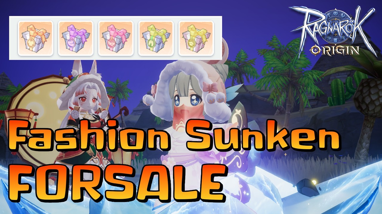 🔴Ragnarok Origin Global : EP.412 Fashion Sunken FORSALE !!!