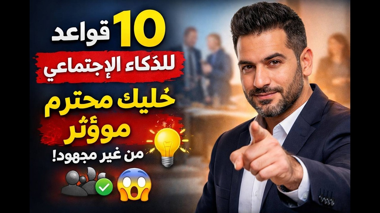 كيف تتعامل مع الناس بذكاء؟ 10 قواعد للذكاء الاجتماعي