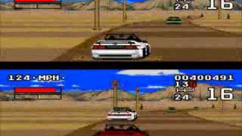 Lotus Turbo Challenge (SEGA Genesis / MegaDrive)