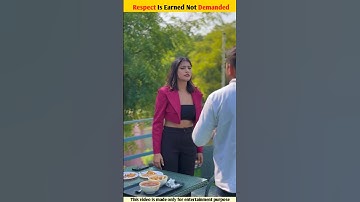Respect wordt verdiend, niet geëist #shorts #hearttouchingtory #emotionalstory #respect