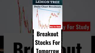 Best Stocks To Buy Now - Breakout Stocks For Tomorrow - LEMON TREE Share  breakoutstocks  shorts