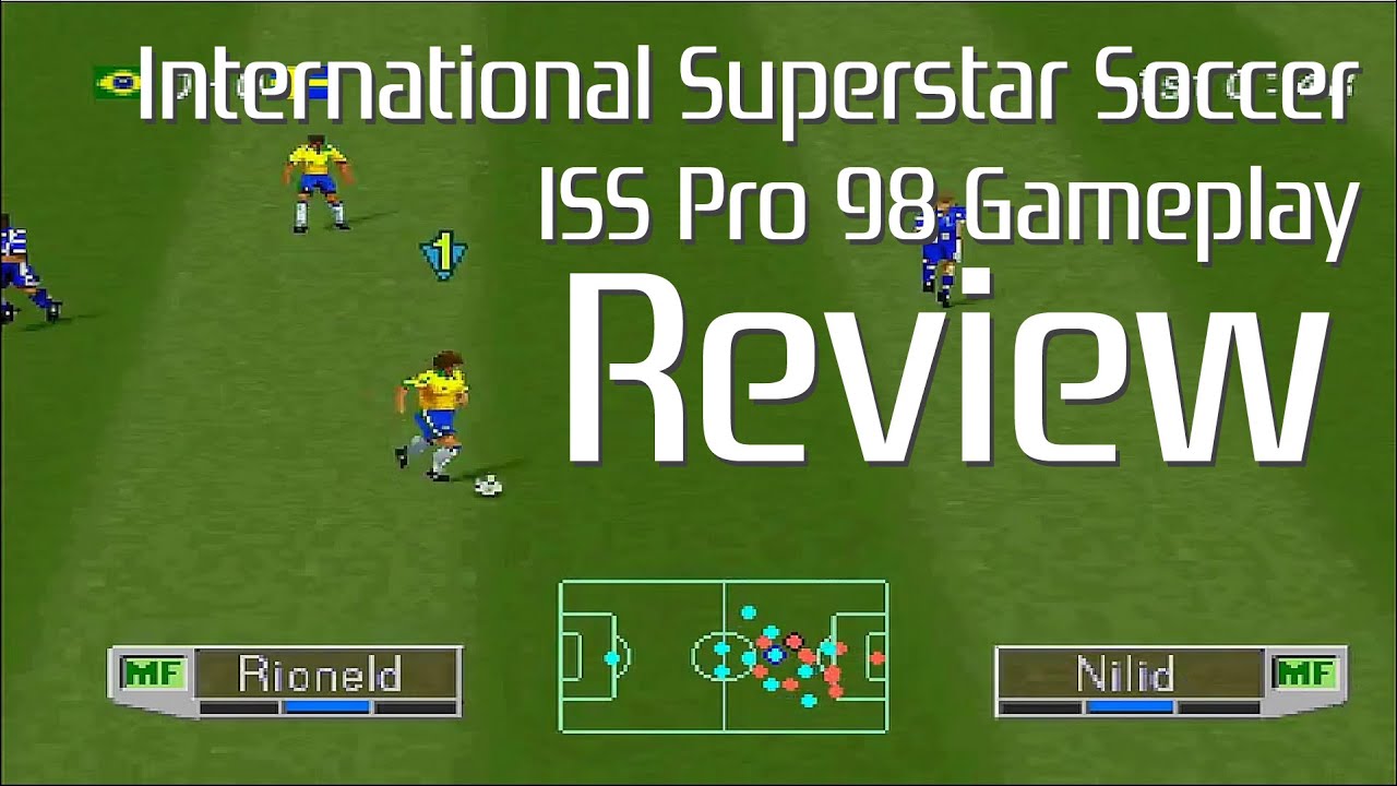 International Superstar Soccer Pro Gameplay (PSX,PsOne,Playstation) 