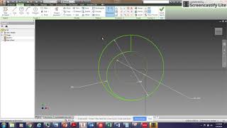 PLTW IED - Assignment 4.5 Making a Snail Cam Parametrically