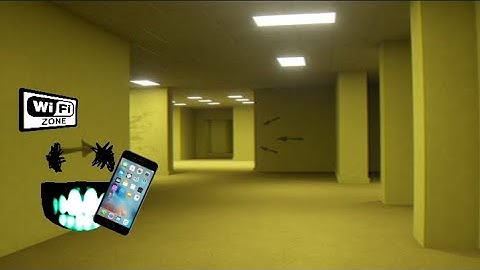 IR entities in Backrooms Pt. 1 (Interminable rooms animation)