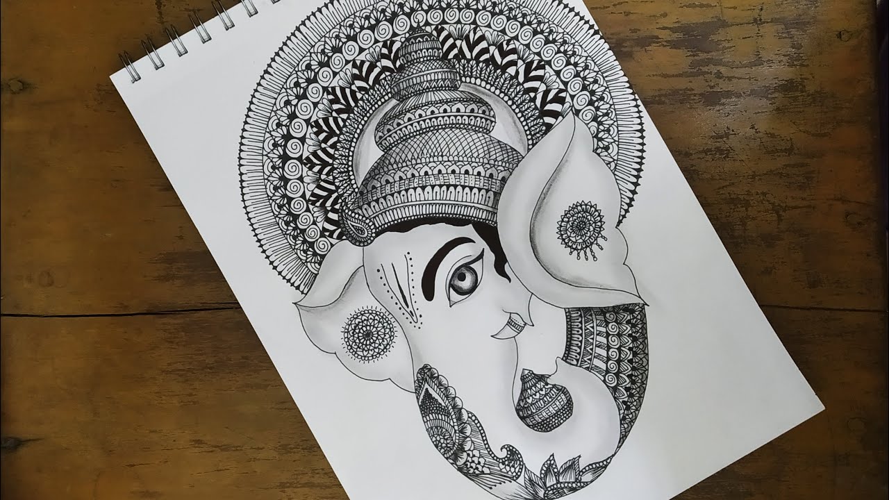 Ganesha Drawing Images  Browse 31048 Stock Photos Vectors and Video   Adobe Stock