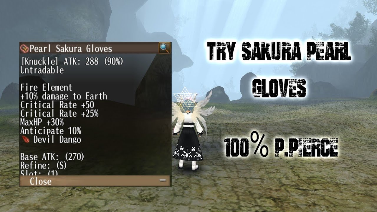Toram Online Testing New Knuckle (Sakura Pearl Gloves) !!! OP