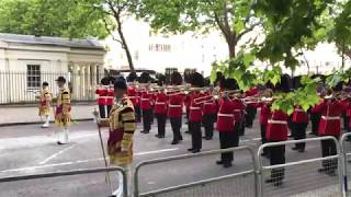 Massed Bands March Down the Birdcage Walk - Beating Retreat 2017 - Arnhem