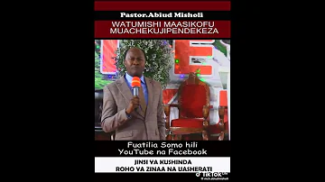 MCH ABIUDI MISHOLI AWATAHAZARISHA VIONGOZI WA DINI KUSABABISHA HALI YA UMWAGAJI WA DAMU 