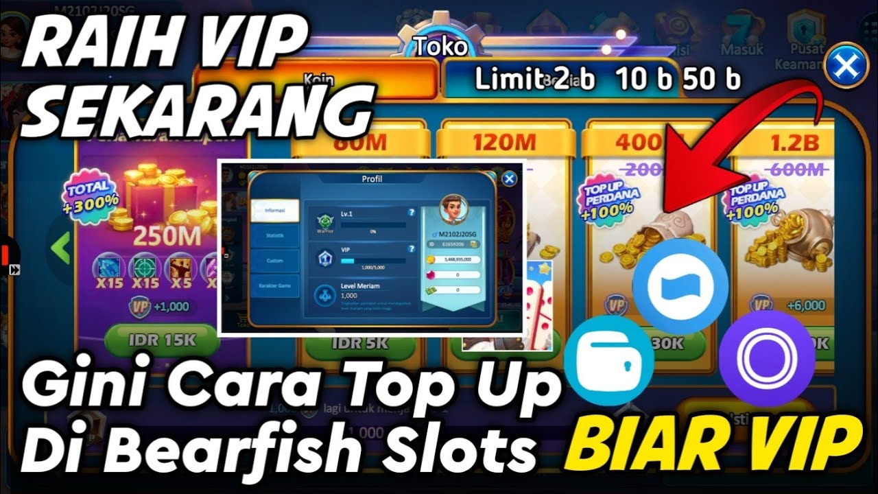 yukon casino Rahasia Top Up dan Naik Level VIP di BearFish Slots: Tutorial Terperinci!