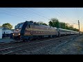 NJ Transit ALP-46A #4636 (PRR Heritage Unit) NJCL Train 3271 White Rd Little Silver NJ