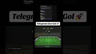 Telegram Live Goals Signal 80% Win Rate In-Play Football Predictions