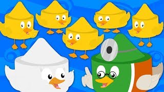 five little ducklings jumping on the bed nursery rhymes baby songs