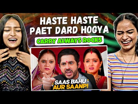 SAAS BAHU AUR SAANP | Reaction & Review | Carryminati | 