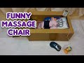 Funny massage chair by Happy Pigs