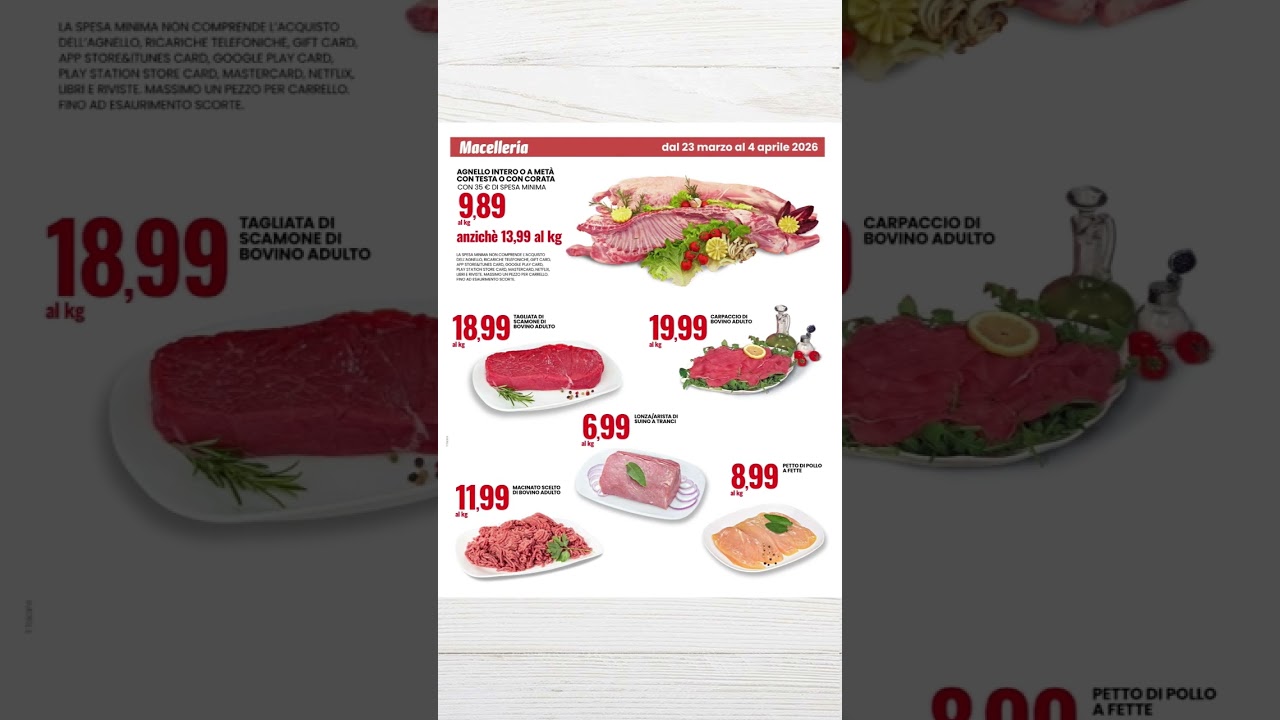 Volantino Eurospin dal 23 marzo al 4 aprile 2026