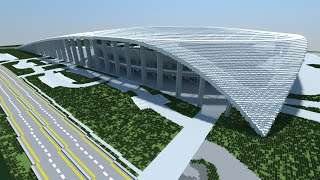 Minecraft - TIMELAPSE - SoFi Stadium (LA Chargers + LA Rams) [Official] + DOWNLOAD