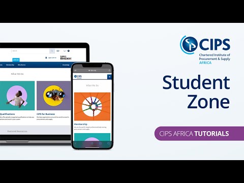 How to access the CIPS student zone