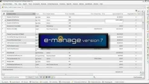 Configuring Editable Fields in e-manage 7 Grids