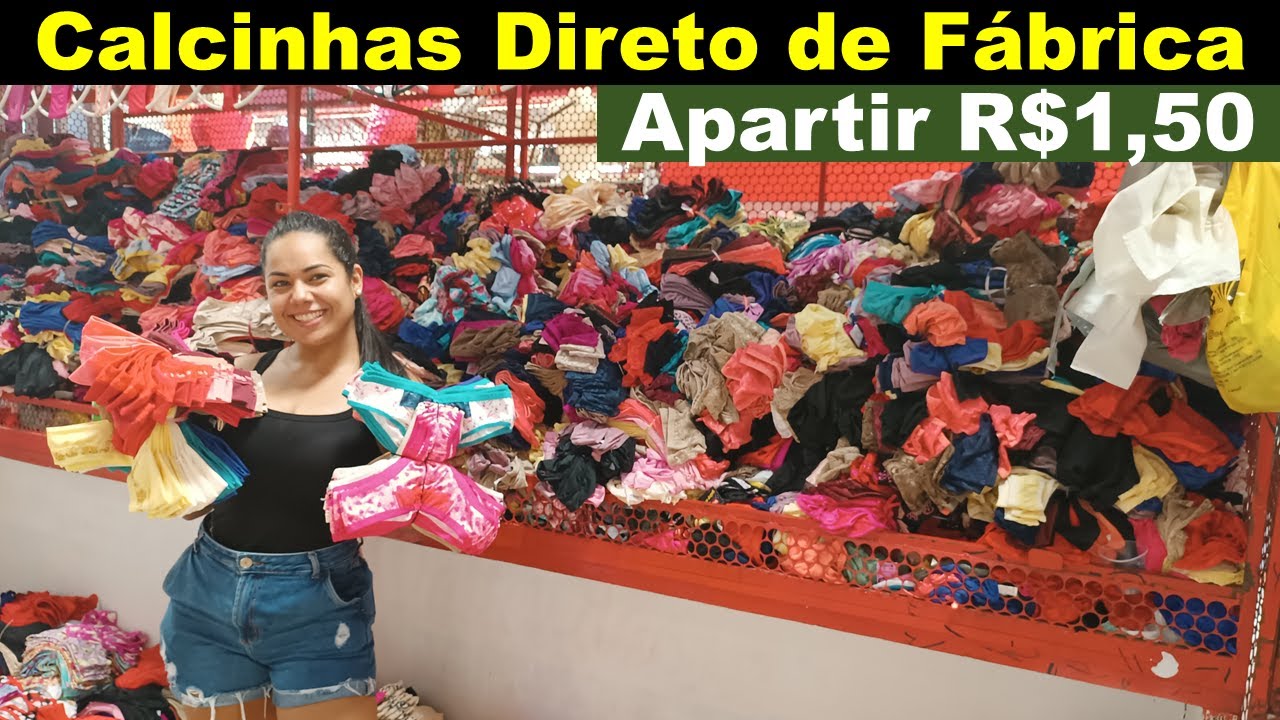 MODA CENTER SANTA CRUZ PE, CALCINHAS DIRETO DE FÁBRICA APARTIR R$1,50