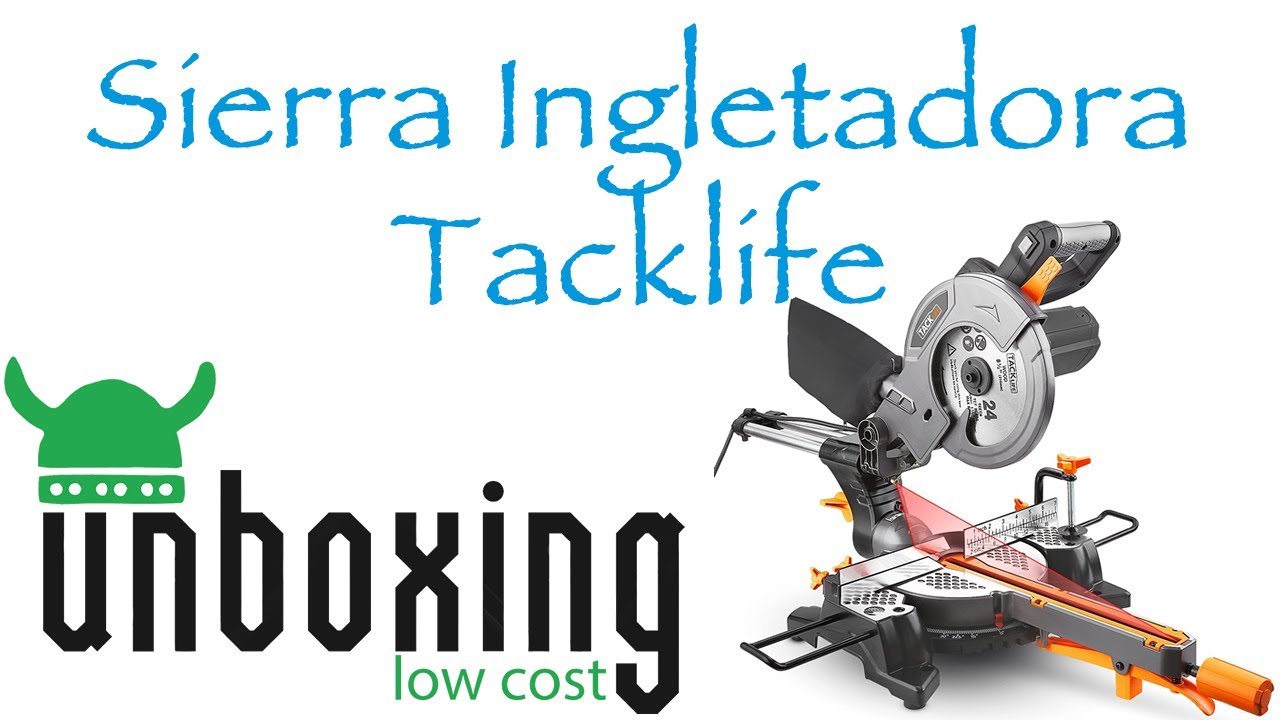 🔧🔨 Sierra Ingletadora Tacklife. U\u0026R Low Cost - YouTube
