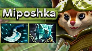 Мипошка на Худвинк с идеальными врывами! - Miposhka Hoodwink 7.35 DOTA 2