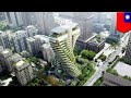 Carbon-eating skyscraper Tao Zhu Yin Yuan Tower to be completed in September in Taipei - TomoNews