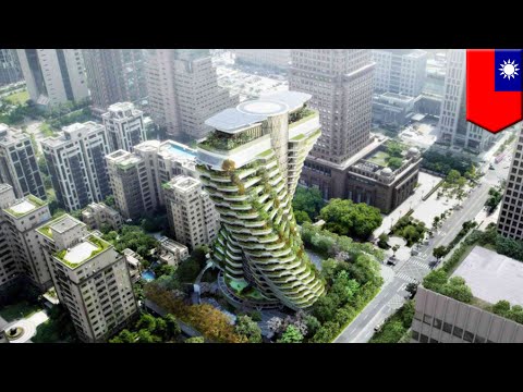 Video: Agora Garden - En Ekoskyskrapa I Taipei