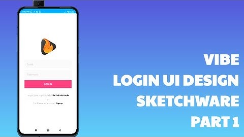 VIBE-SOCIAL MEDIA APP IN-SKETCHWARE-PART 1