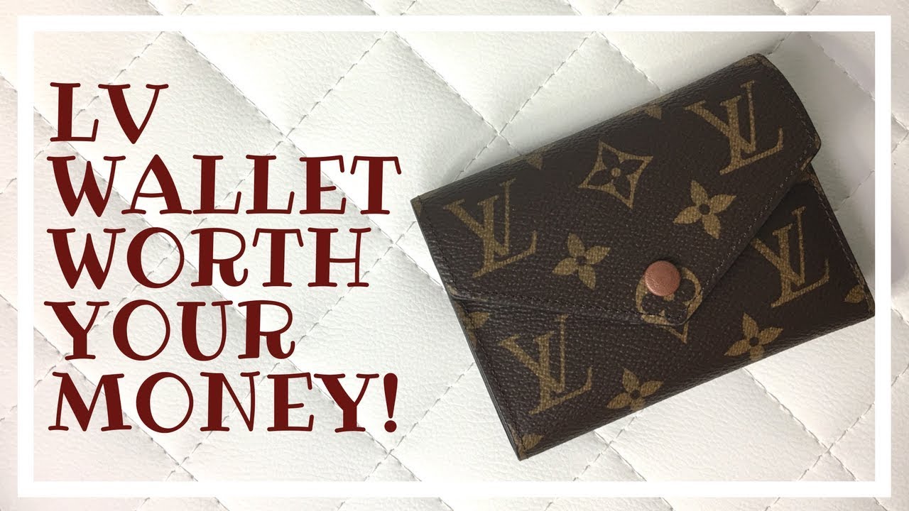 LOUIS VUITTON VICTORINE WALLET REVIEW 