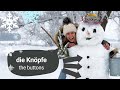 Schneemann und Winter in Deutschland