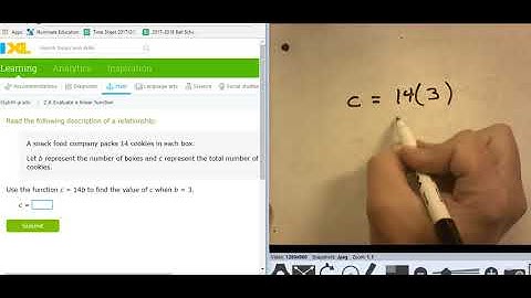 ixl 8th Z.8 Evaluate a linear function (v17.11a)