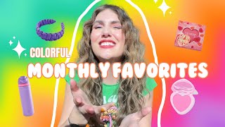 COLORFUL March Favorites: Fun Makeup, Colorful Murals, BEST HOODIE EVER!! ✨🌈