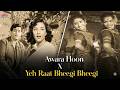 Old is Gold 🌹 Awara Hoon × Yeh Raat Bheegi Bheegi Mashup | Mukesh &amp; Lata Mangeshkar Hits