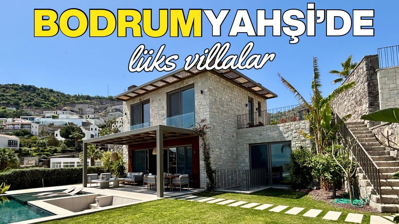 BODRUM’UN EN İYİ KONUMUNDA SATILIK VİLLALAR-A407 #bodrum #satılık #villaturu  #villa