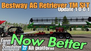 Bestway Ag RetrieverTM SLT / FS22 UPDATE / April 8/24