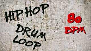 Hip Hop Drum Loop - 80 bpm Resimi