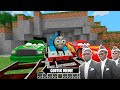 Thomas the Tank Engine and Lightning Mcqueen in Minecraft - Coffin Meme