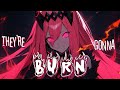 Nightcore  burn lyrics