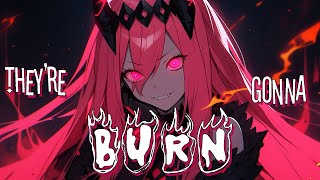 Nightcore - Burn Lyrics
