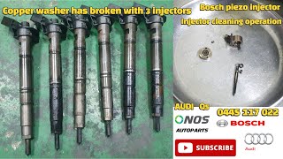 Audi Q5  PIEZO INJECTOR CLEANING 0445 117 022