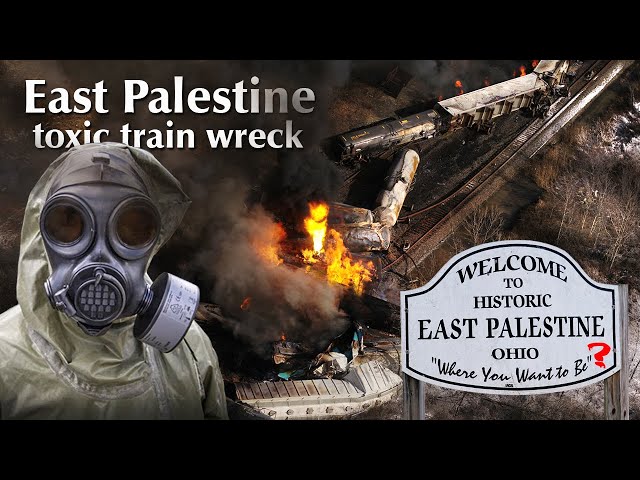 East Palestine Train Disaster - How It Looks Now class=