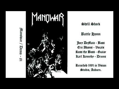 Manowar - Shell Shock - Lyric Video 