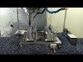 Fast machining precise mold parts by CNC