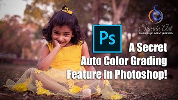 A Secret Auto Color Grading Feature in Photoshop! (highlights, shadows, and mid-tones)