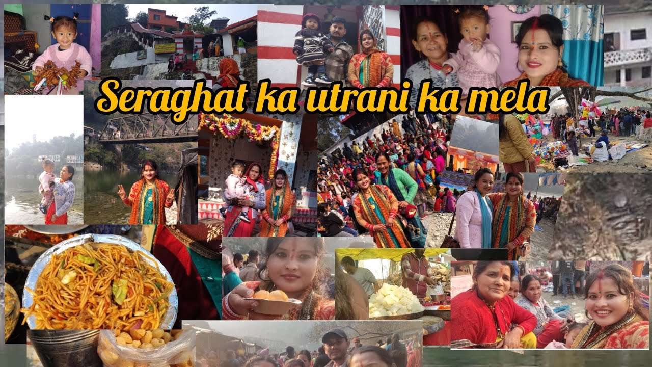 Seraghat ka uttrani ka mela 🥰❤️❤️❤️❤️🙏🙏🙏happy ghughuti all friends 